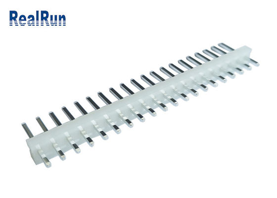Ευθεία επιγραφή 3.96mm καρφιτσών ορείχαλκου UL94V-0 LCP κονσερβοποιημένος ενιαίος συνδετήρας υπόλοιπου κόσμου πισσών 7A