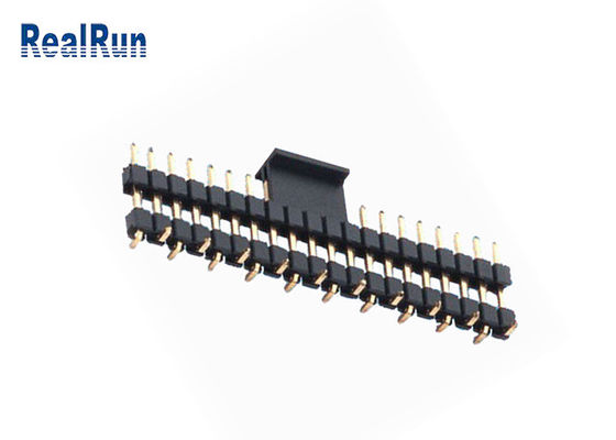 Ενιαίος συνδετήρας επιγραφών PCB ινών συνδετήρων LCP υπόλοιπου κόσμου διπλός πλαστικός SMD αρσενικός