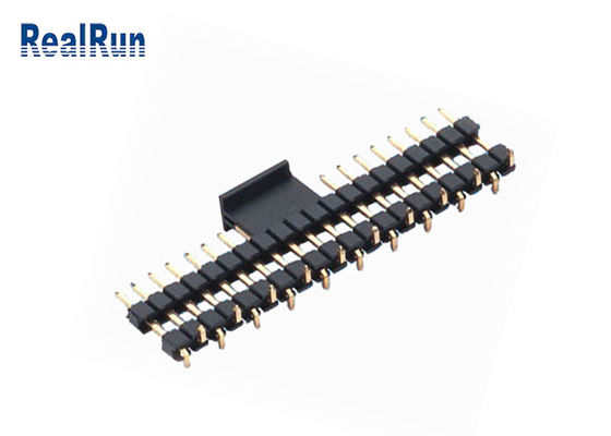 Ενιαίος συνδετήρας επιγραφών PCB ινών συνδετήρων LCP υπόλοιπου κόσμου διπλός πλαστικός SMD αρσενικός