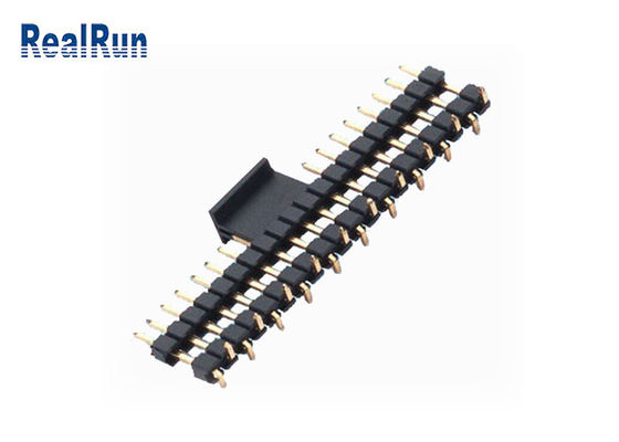 Ενιαίος συνδετήρας επιγραφών PCB ινών συνδετήρων LCP υπόλοιπου κόσμου διπλός πλαστικός SMD αρσενικός