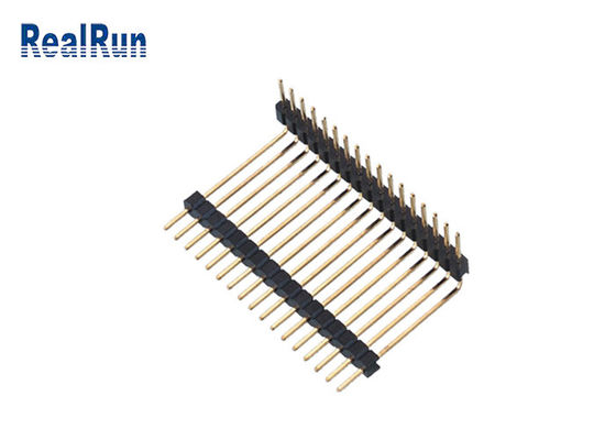 Πλαστικό επιγραφών PCB LCP PA6T συνδετήρων SGS υπόλοιπου κόσμου σωστής γωνίας ενιαίο