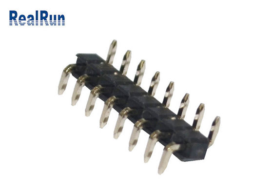 Αντίσταση οξείδωσης συνδετήρων UL94V-0 2.54mm επιγραφών σωστής γωνίας LCP PBT