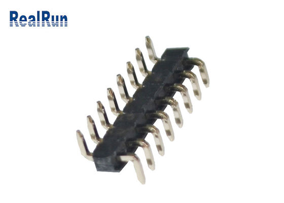Αντίσταση οξείδωσης συνδετήρων UL94V-0 2.54mm επιγραφών σωστής γωνίας LCP PBT