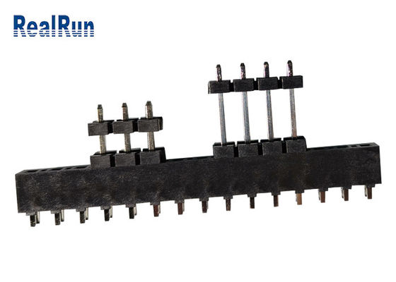 Ενιαίος κασσίτερος 3.96mm πίσσα DC500V Au υπόλοιπου κόσμου συνδετήρων επιγραφών PCB PBT LCP