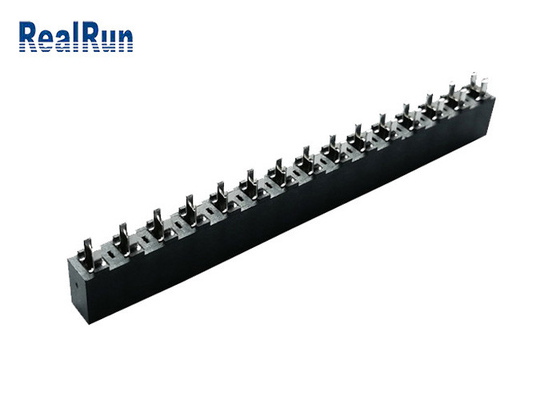 Εμβύθιση συνδετήρων DC500V επιγραφών LCP Smt που ενώνει στενά την επένδυση PBT PA6T κασσίτερου 1*15P