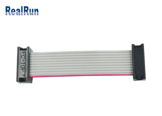 2×5 επίπεδο καλώδιο ISO9001 2.54mm πίσσα PA6T επιγραφών IDC για τον πίνακα PCB