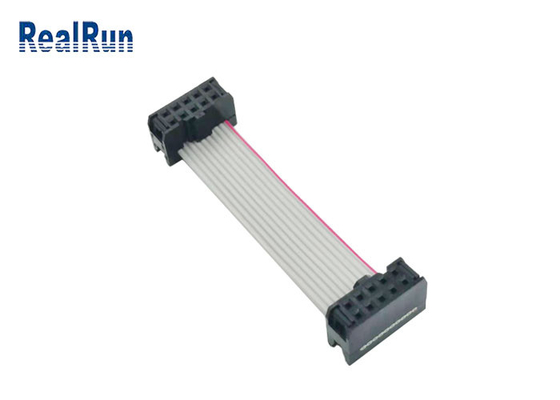2×5 επίπεδο καλώδιο ISO9001 2.54mm πίσσα PA6T επιγραφών IDC για τον πίνακα PCB