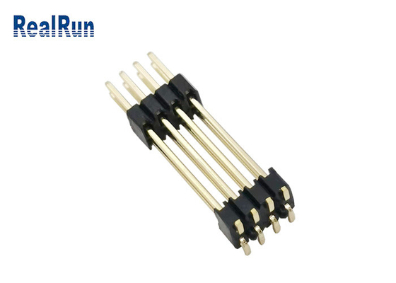 Διπλός συνδετήρας DC500V οριζόντιο SMT PA6T επιγραφών καρφιτσών στρώματος