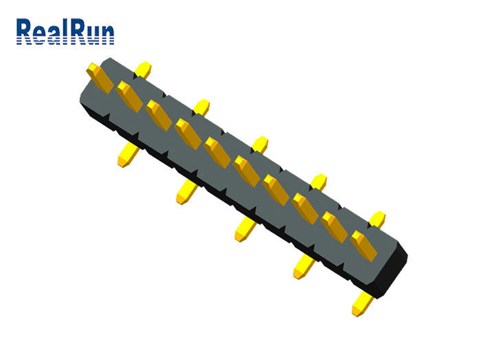 UL94V-0 SMT SMD 10P 	συνδετήρας επιγραφών καρφιτσών πισσών 0.75A 1.0mm