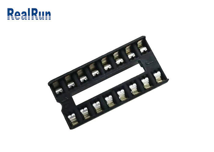 2×8P συνδετήρας μητρικών καρτών PCB υποδοχών PA6T UL94V-0 ολοκληρωμένου κυκλώματος μονωτών υπόλοιπου κόσμου PBT ΕΜΒΥΘΙΣΗΣ