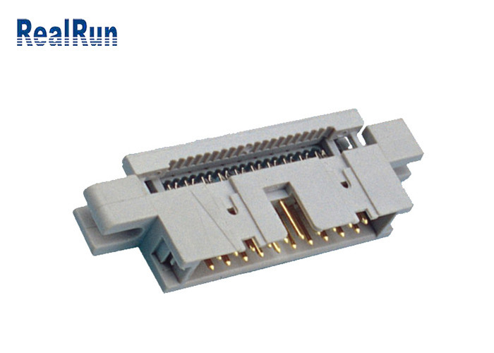 2×8P συνδετήρας LCP PBT 2,54 Idc επιγραφών συστημάτων εκτίναξης με το τυλιμένο Crimp καλώδιο