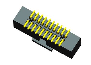 Συνδετήρας 1.27mm επιγραφών παραθύρων τύπων SMT ΚΑΠ χρυσή επένδυση επαφών λάμψης πισσών